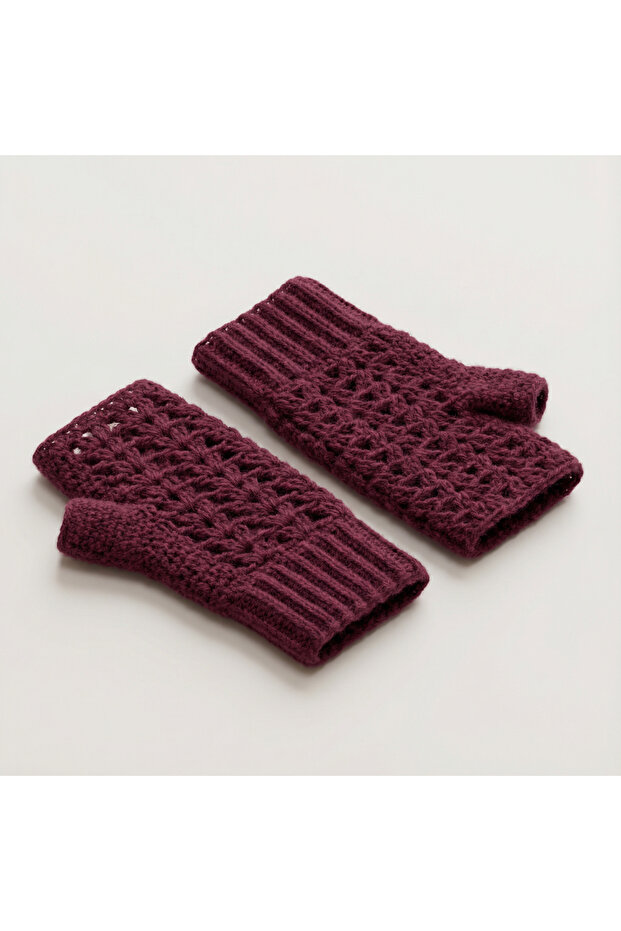 KADIN YARIM ELDİVEN-EL ÖRMESİ - 1