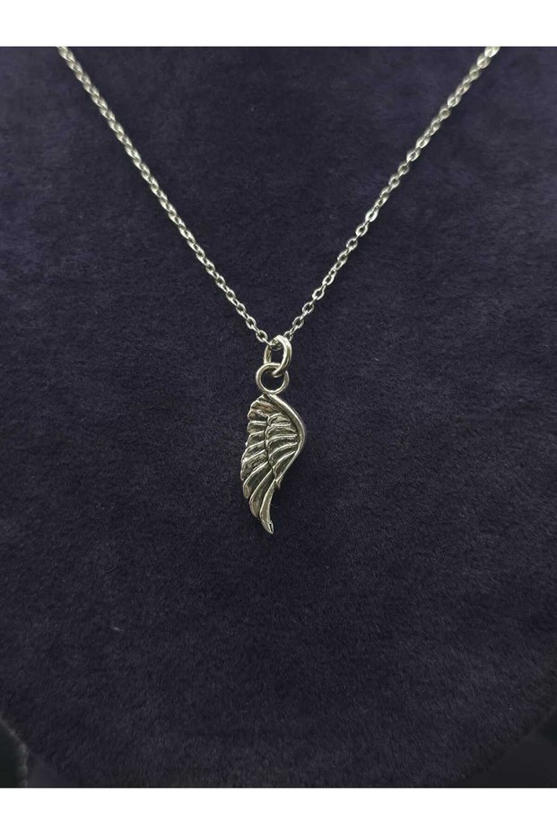 Angel Wing Love Affection Themed Women's Steel Necklace Luck Daily Themed Jewelry Stylish Accessory New Gift