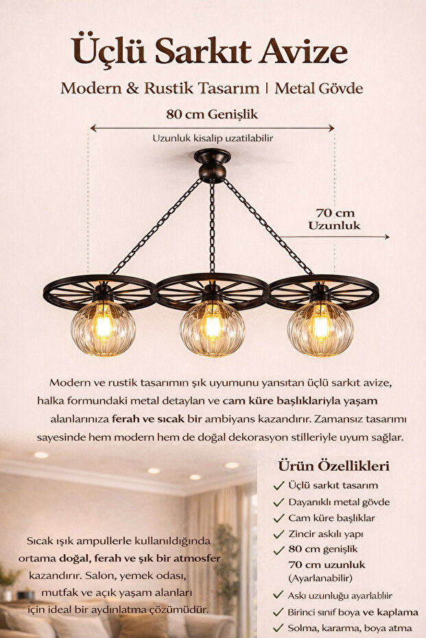 Üçlü sarkıt avze - 4