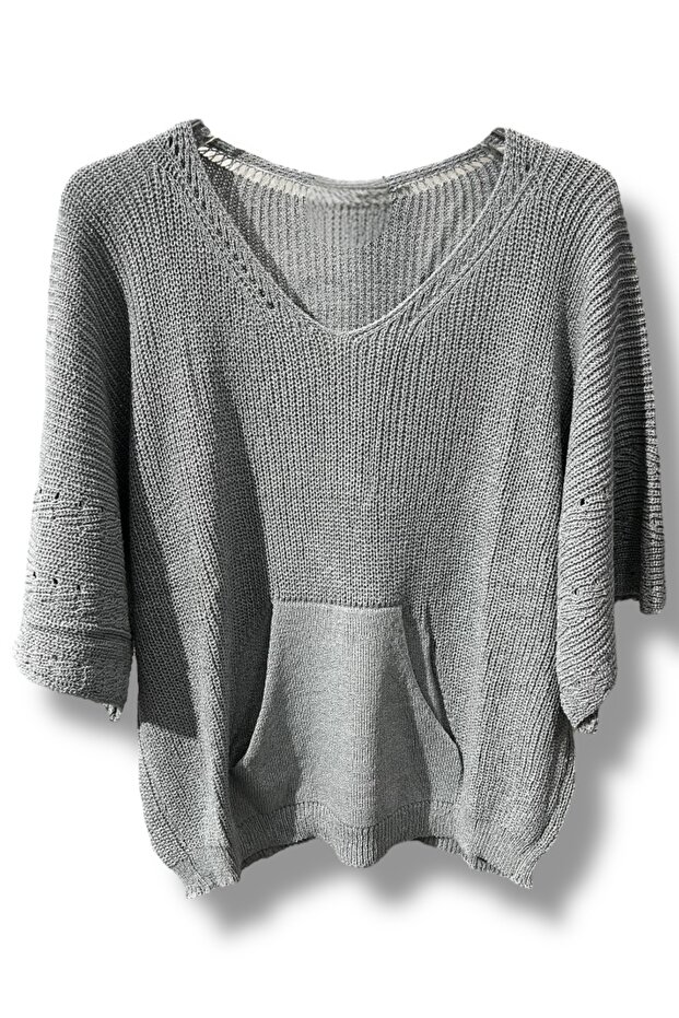 Mercerized Knit Blouse 100% Cotton Soft-Textured Standard Size (38-48 Compatible)