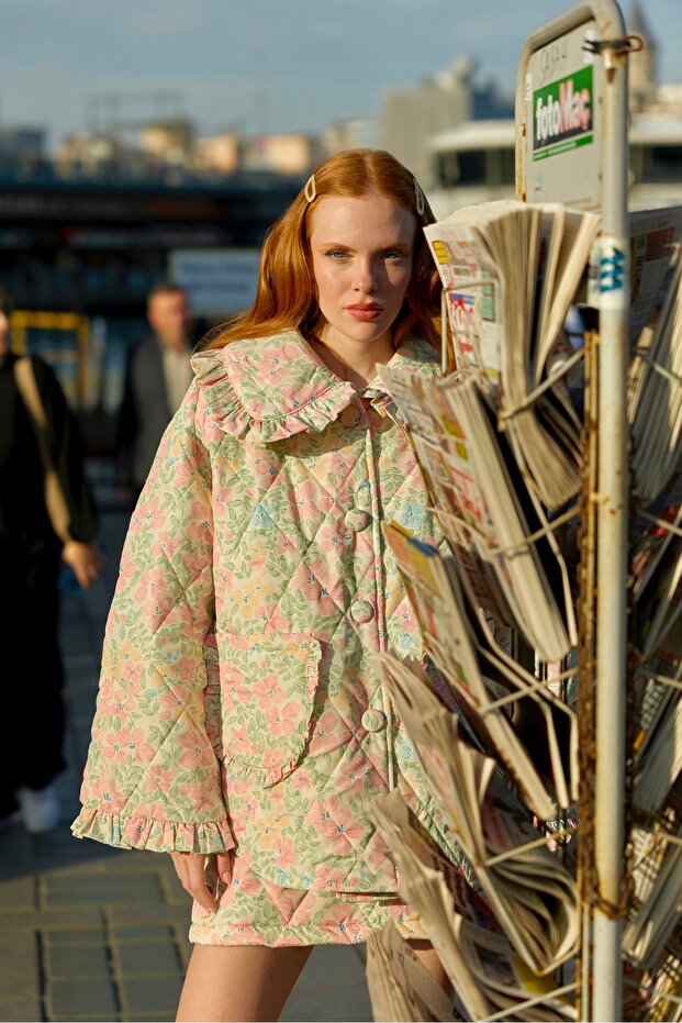 Flower Market Puff Ceket - 2