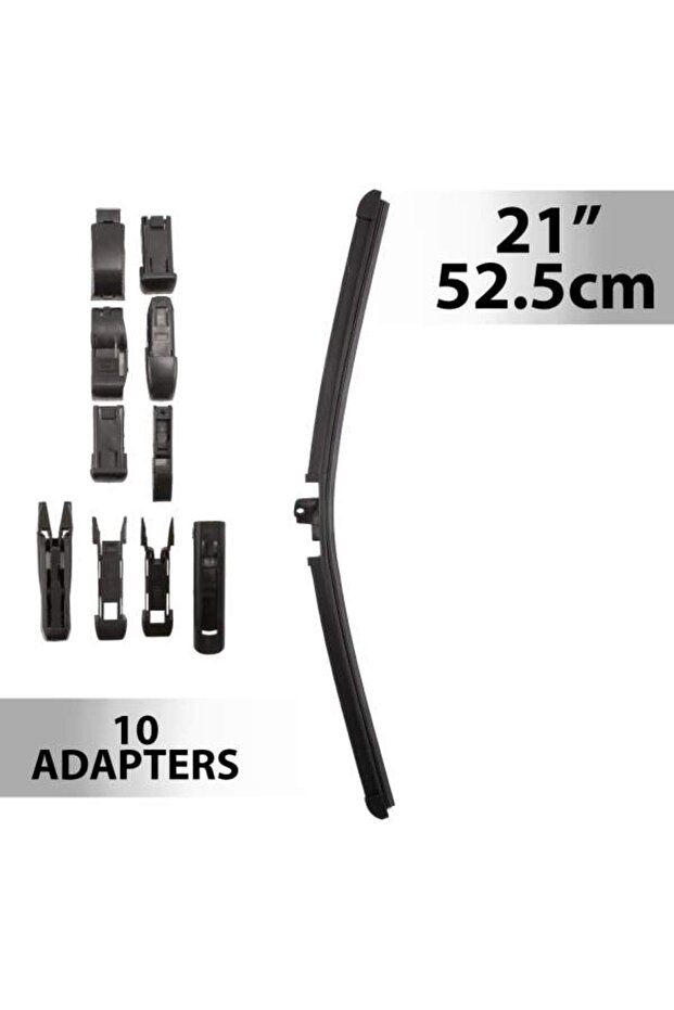 Professional squeegee 21"/52.5cm - multi-adapter - - 1
