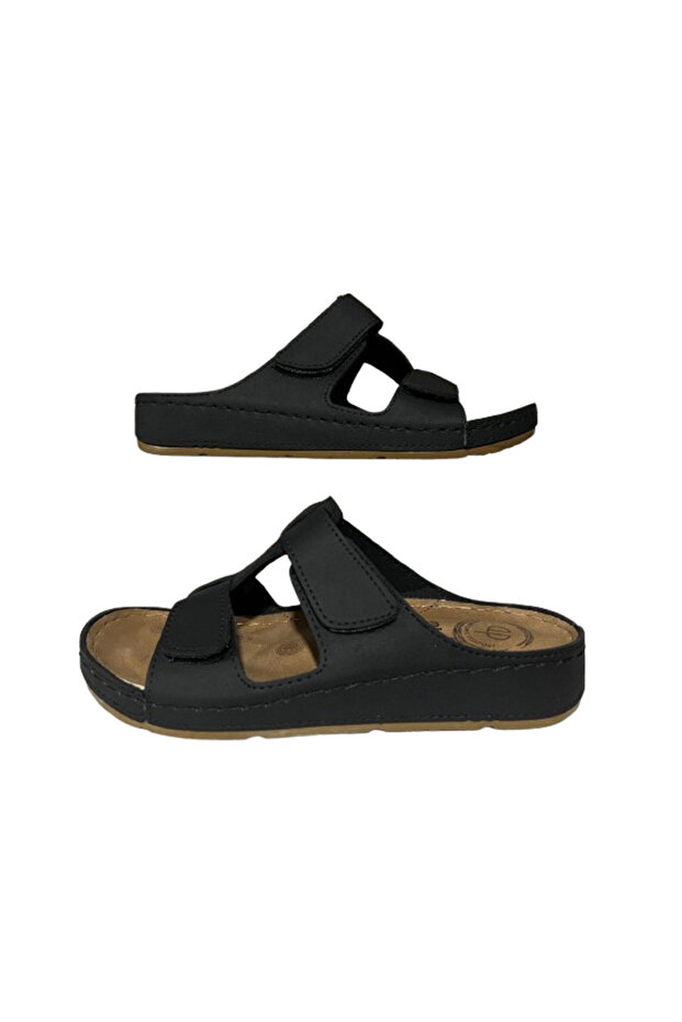 1803 Women's Anatomical Sole Velcro Adjustable Daily Slippers