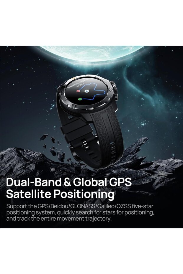 GS Explorer Akıllı Saat SİYAH (Ecosystem Company) - 5