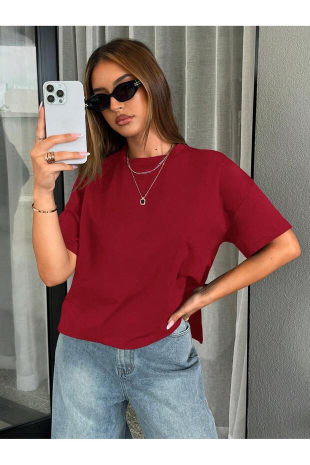 Women's Combed Cotton Crewneck T-Shirt