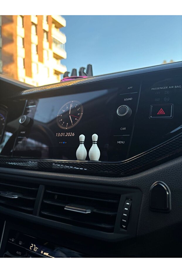Oto Bowling Labut Torpido Accessory Decoration Self-Adhesive Special Design Car