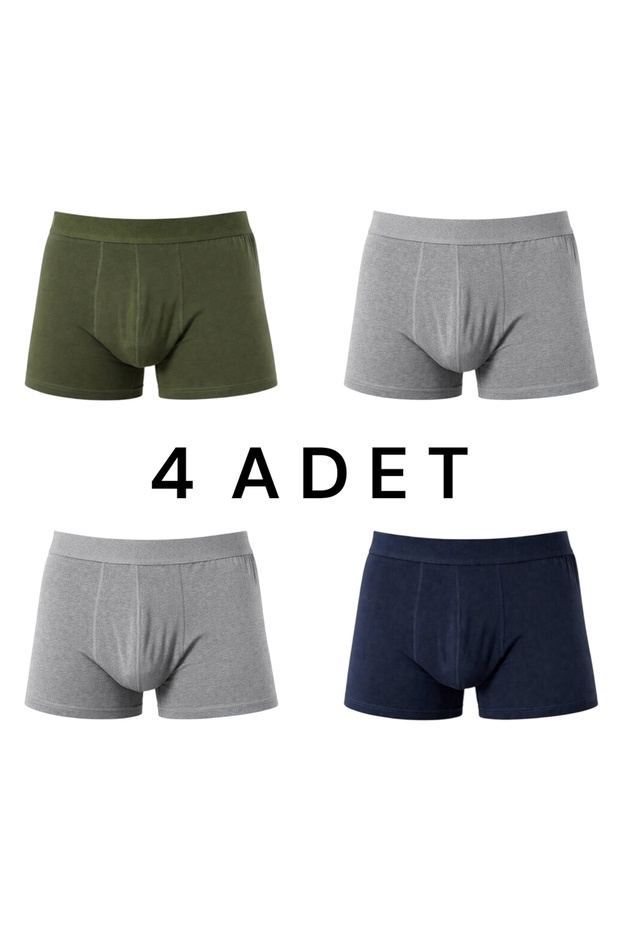 Men's 4 Boxers 4 Pieces (No Rash)