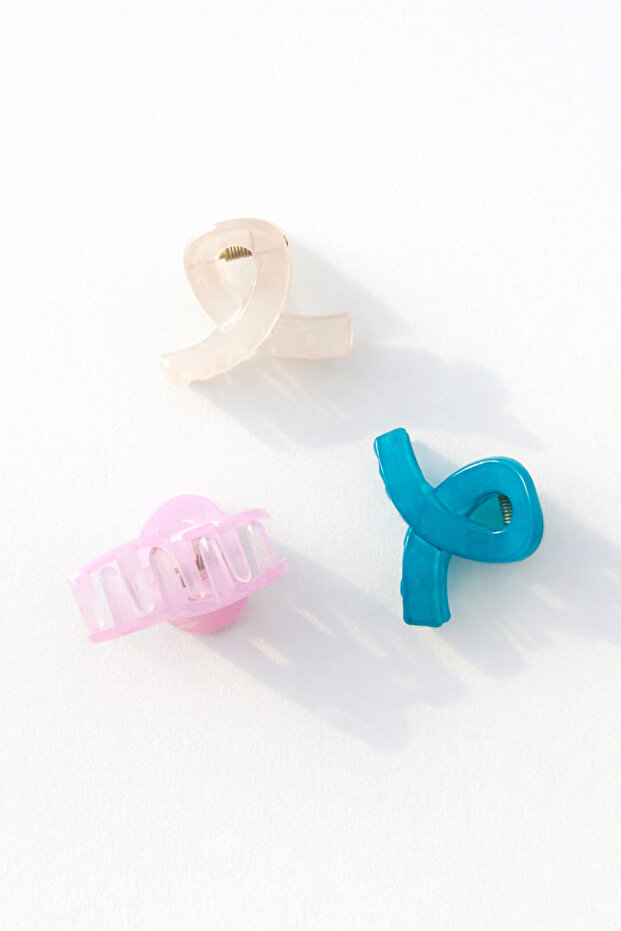 Set of 2 Solid Color Latch Buckles