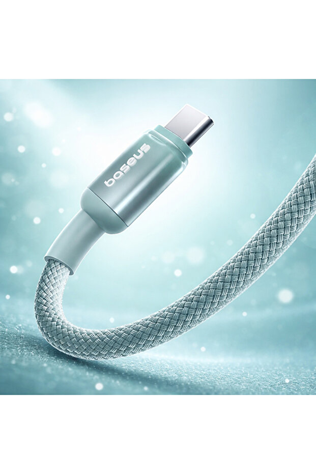 Data cable USB-C 100W, Discolor E0420700, 1m - 4