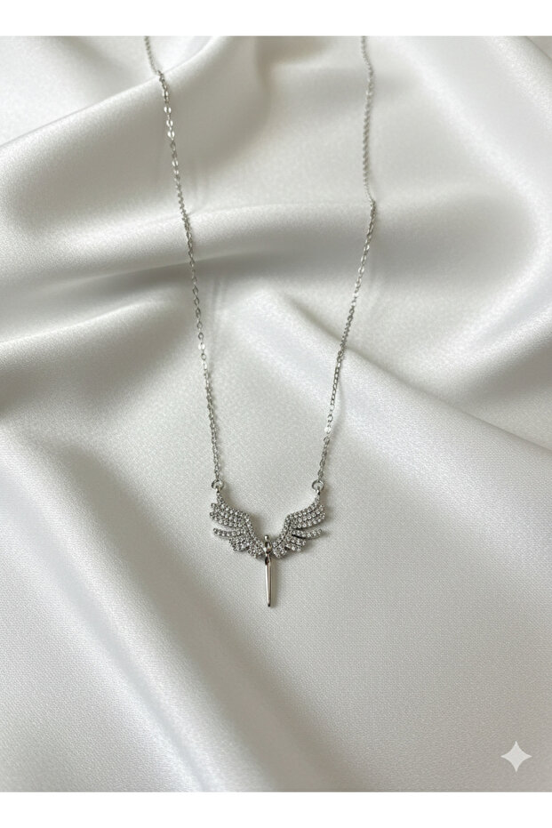 Melek Kanatlı Kolye - 1