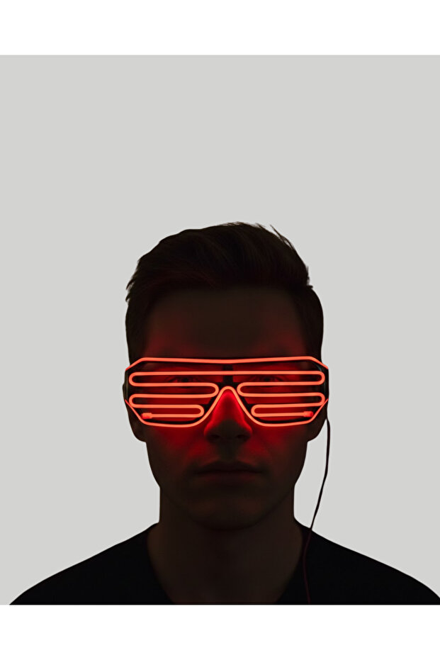 نظارات نيون حمراء - ليسينا - 4