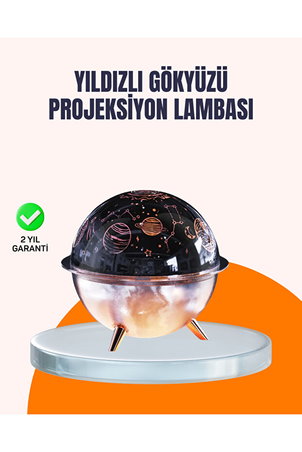 Cosmic Light Effect Projection Humidifier Night Light -