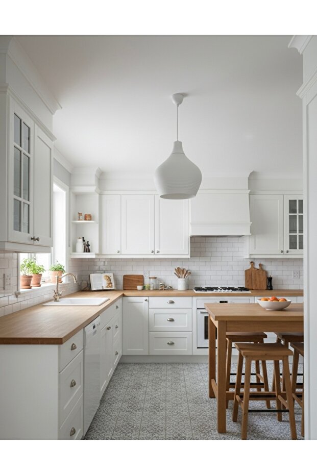 ECLIPSE Avize ( AMPÜLSÜZ) Beyaz Askı Kablo - 3