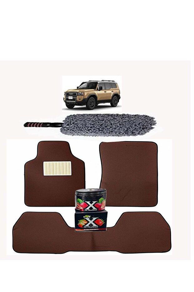 TORONTO Premium Car Mat & Cleaning Kit | All-Weather Floor Mats for Toyota, SUV