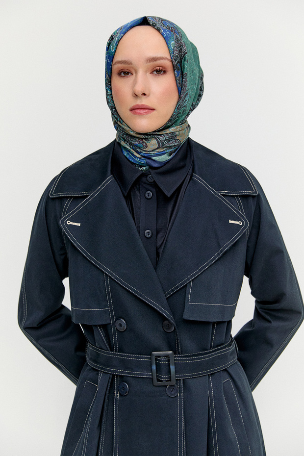 Katmanlı Pamuk Pardesü - 3