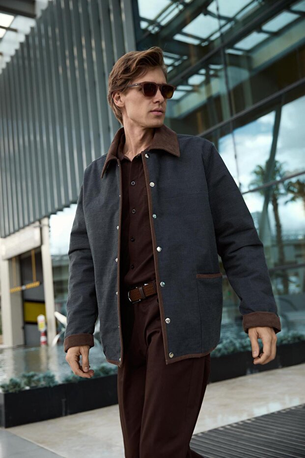 Erkek Kapitone Ceket - 3