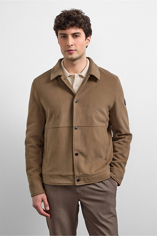 Vizon Regular Fit Süet Mont - 7