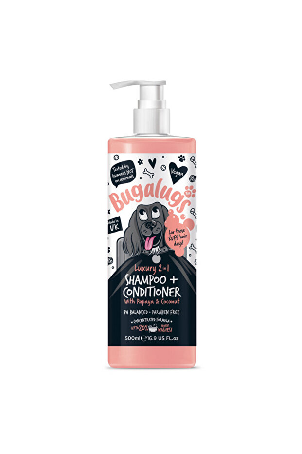 2in1 Papaya & Coconut Cat Shampoo & Conditioner - 500ML