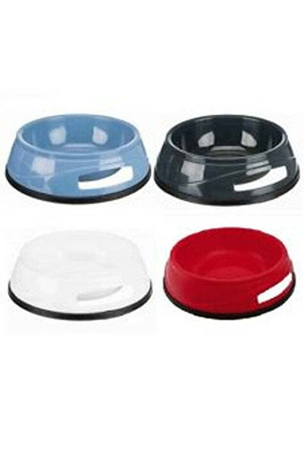 Basic Plastic Bowl with Non-Slip Base for Dogs - BLUE/500ML