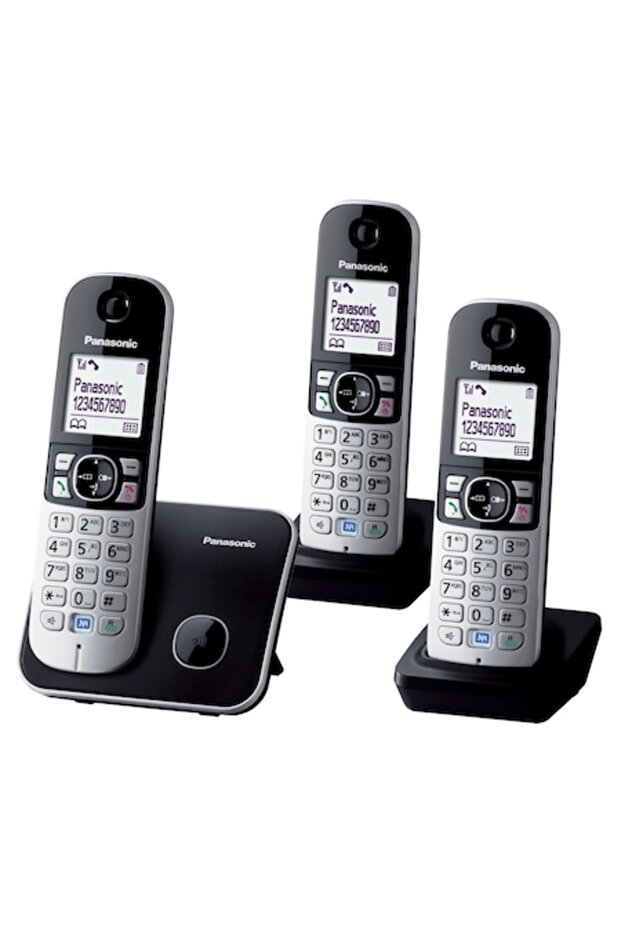 Безжичен DECT с 3 слушалки