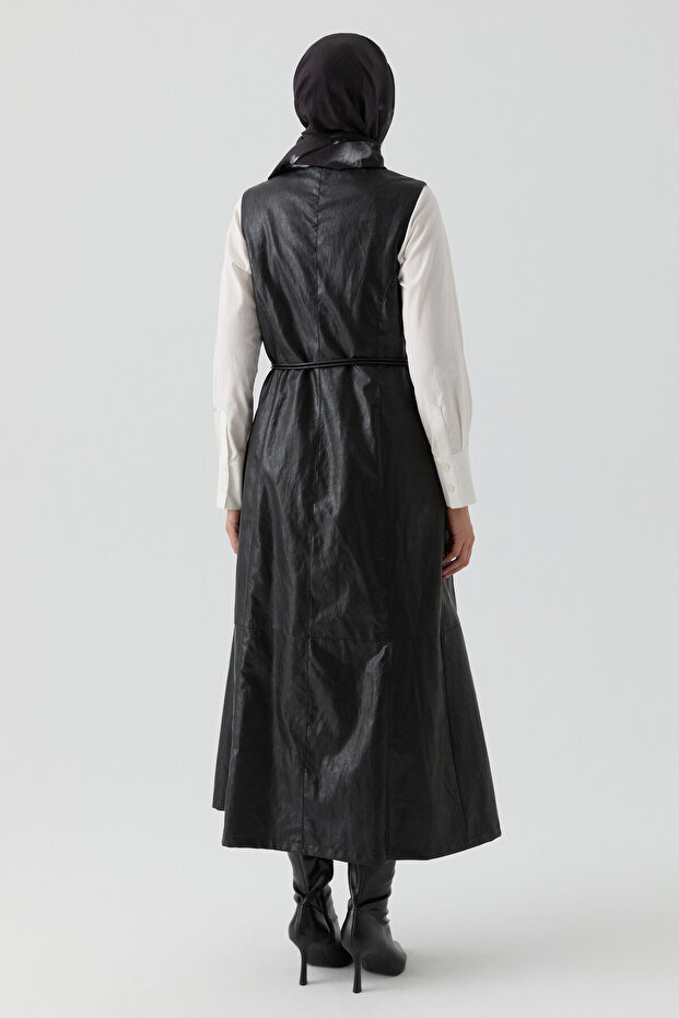 Deri Jile - Siyah - 5