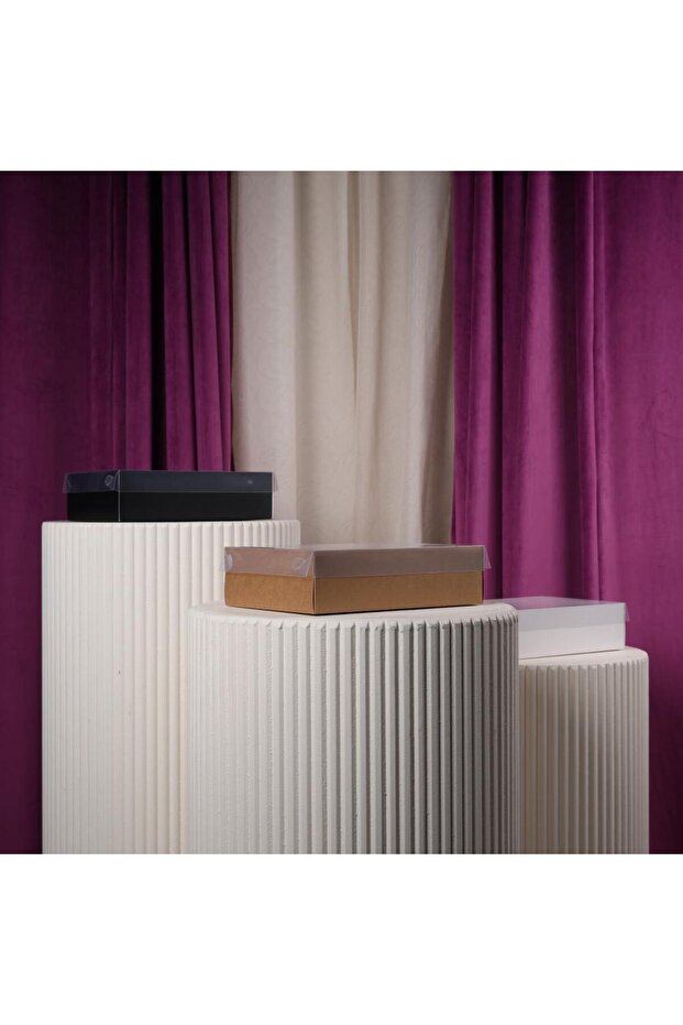 علبة منتج مستطيلة شفافة - 2