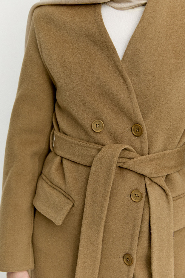 %100 Yün Premium Kaban - 4