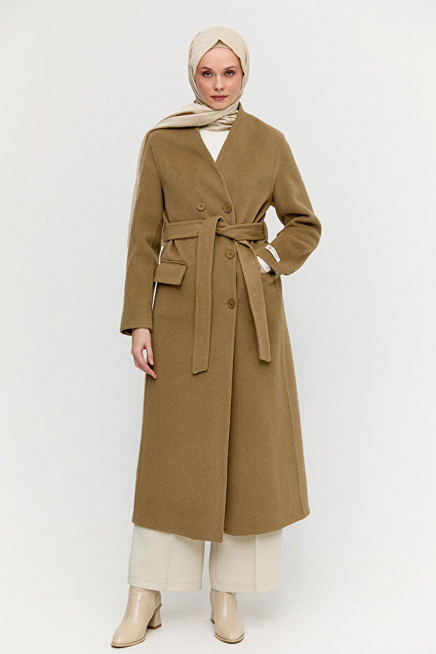 %100 Yün Premium Kaban - 1