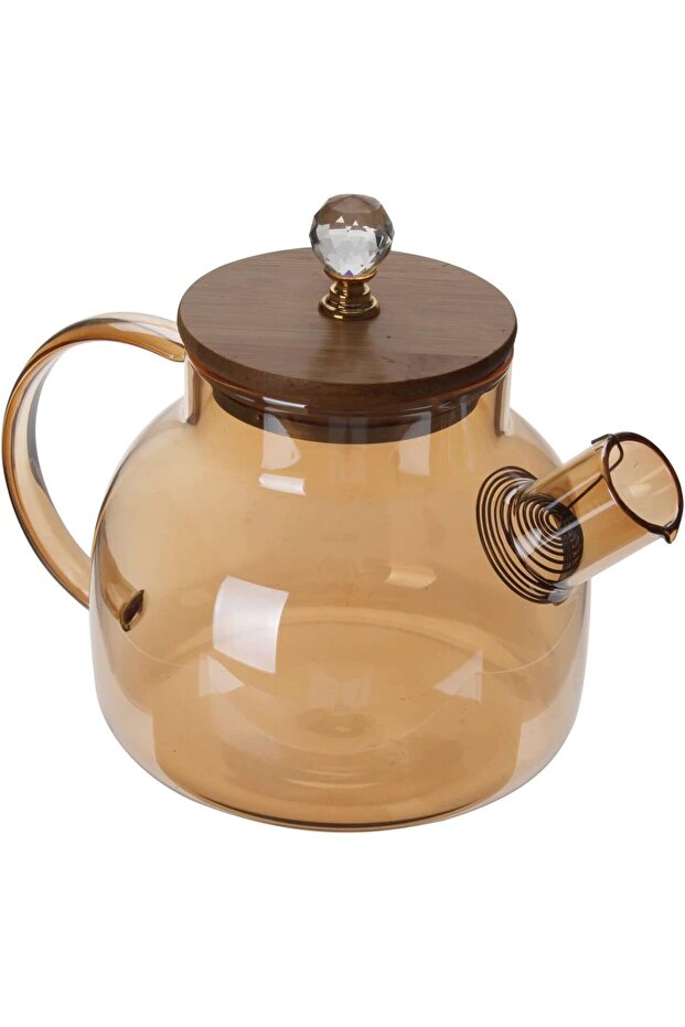 BOROSILICATE TEA POT 1L HC