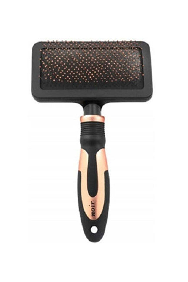 Noir Soft Slicker Brush for Dog & Cats Medium
