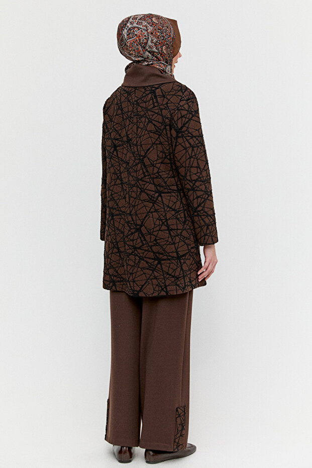 Mendil Yaka Örme İkili Takım - 6