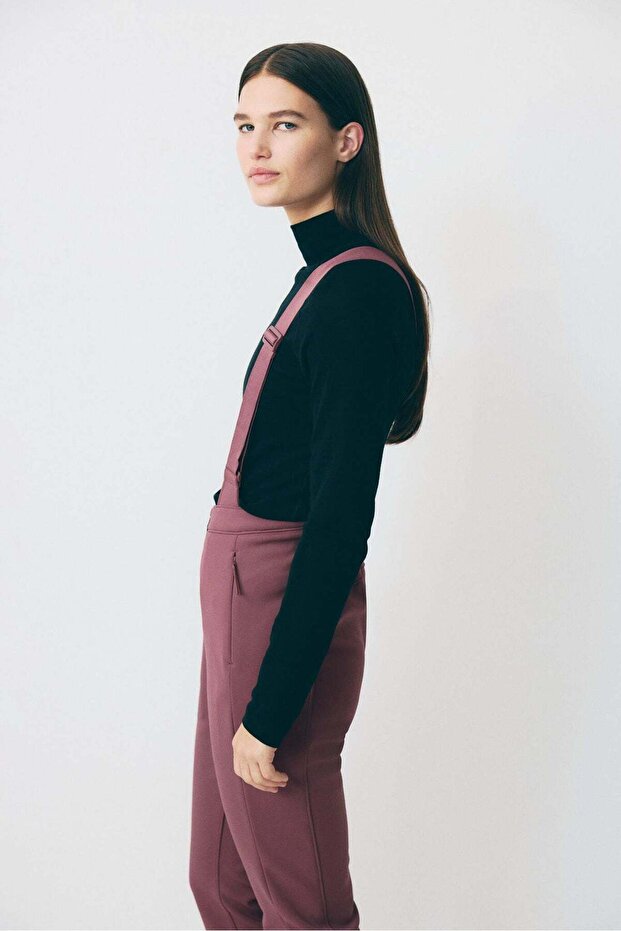 Water-repellent ski trousers