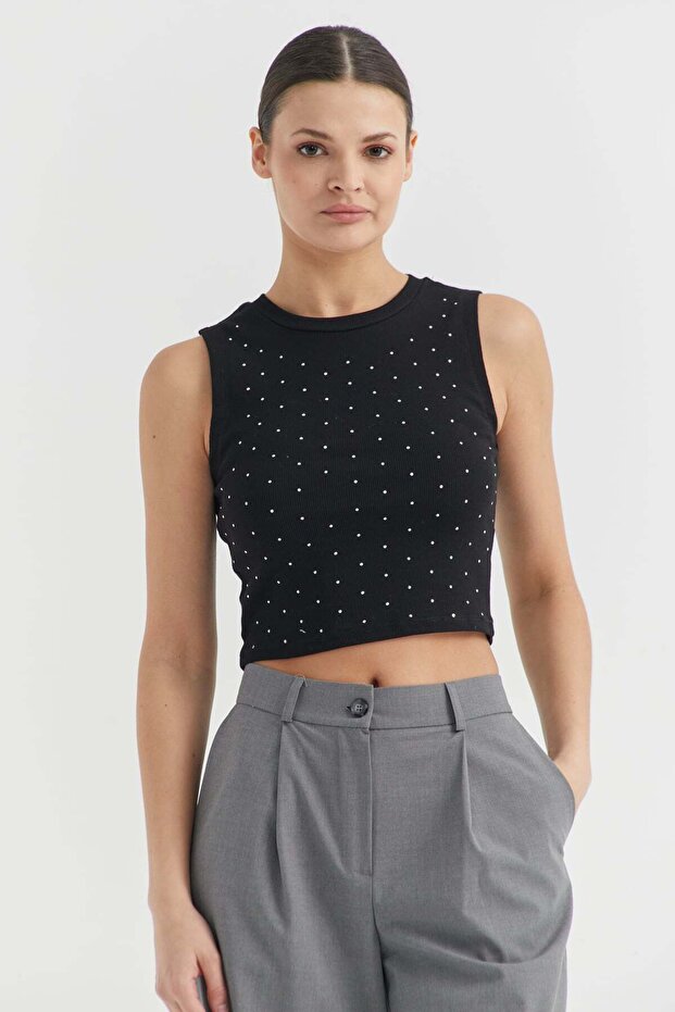 Women's Stone Detailed Bodysuit