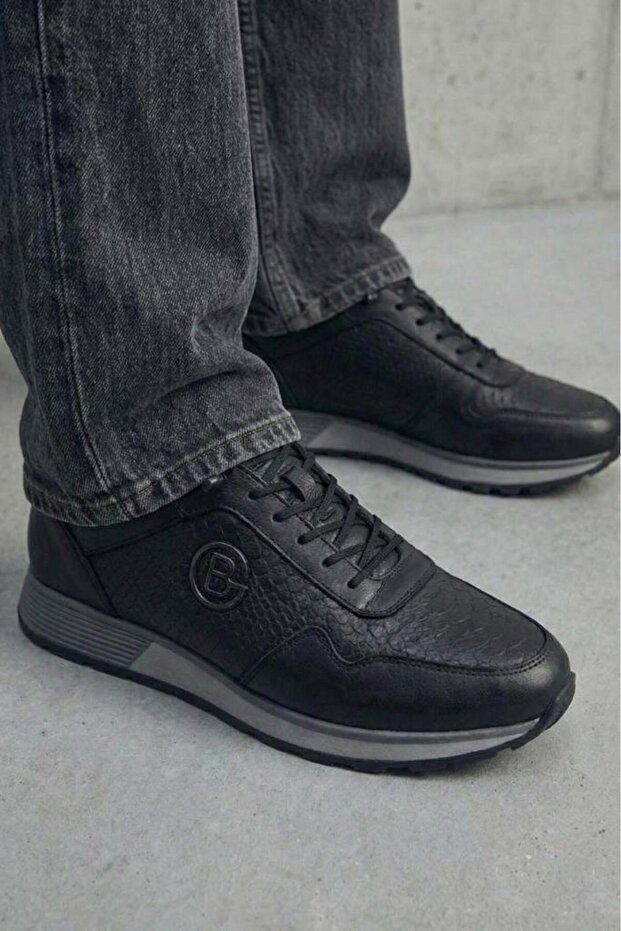 Inside and Outside Genuine Leather Orthopedic Ultra-Comfortable Stylish Men's Shoes Croco