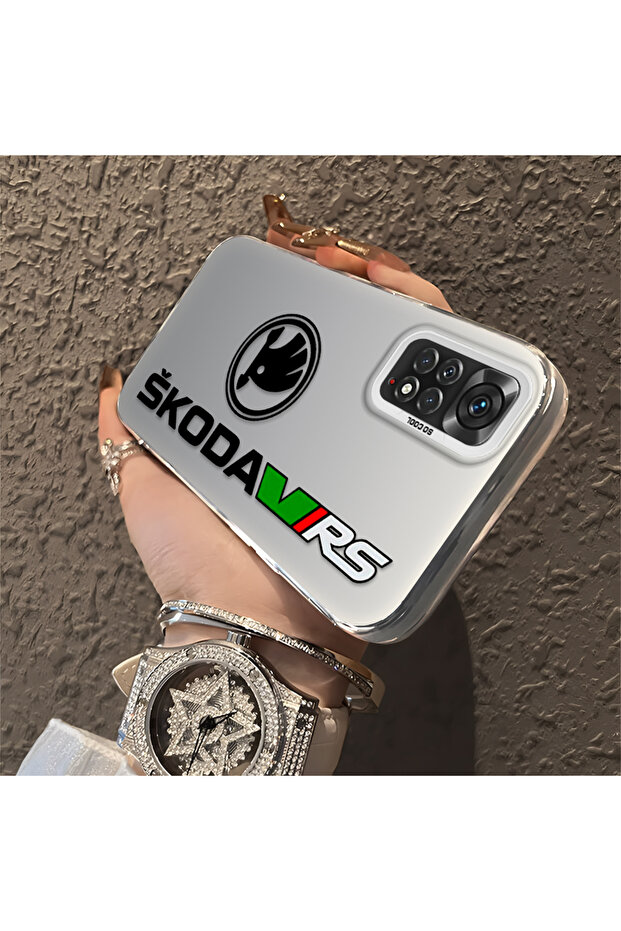 حافظة صلبة رفيعة مضادة للسقوط بنمط AMG متوافقة مع هاتف Redmi Note 11 - 3