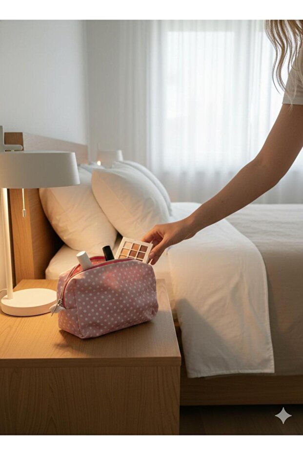 حقيبة مكياج متعددة الوظائف لتنظيم مستحضرات التجميل - 2