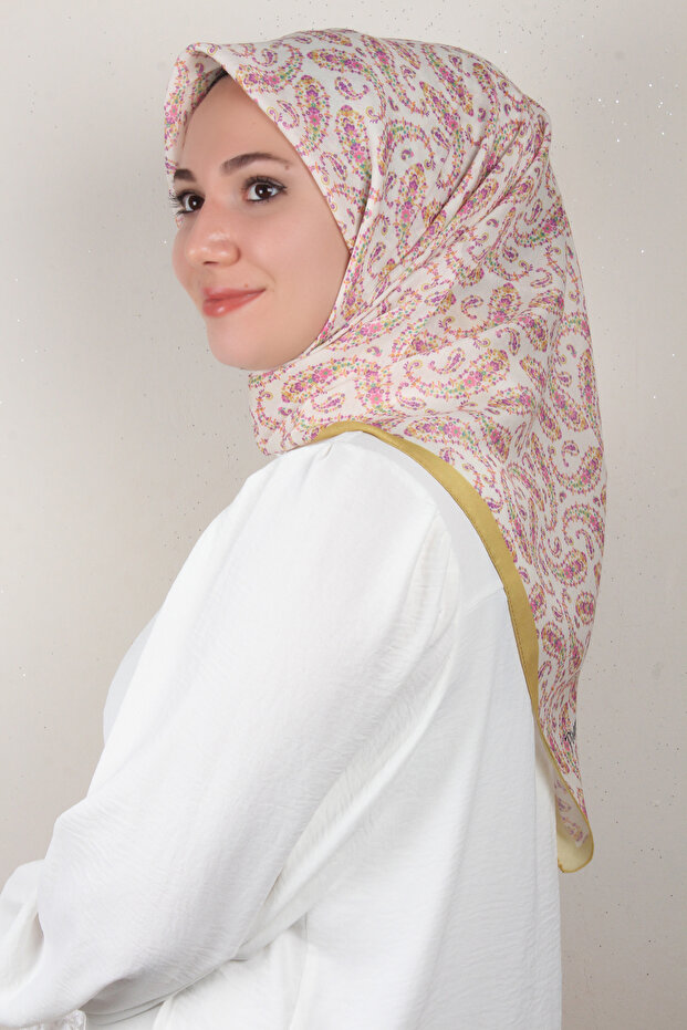 Nirvana Soft Eşarp 8094-1 Sarı - 2