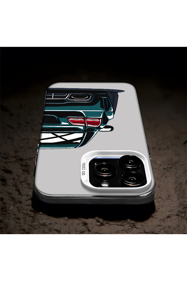 حافظة صلبة رفيعة مضادة للسقوط بنمط السيارة متوافقة مع هاتف iPhone 16 - 6