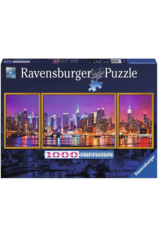New York 1000 Parça Puzzle - 1