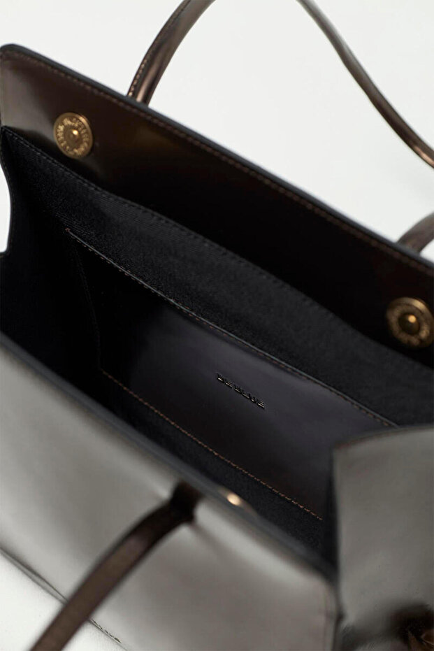 BRONZE KARE ÇANTA - 5