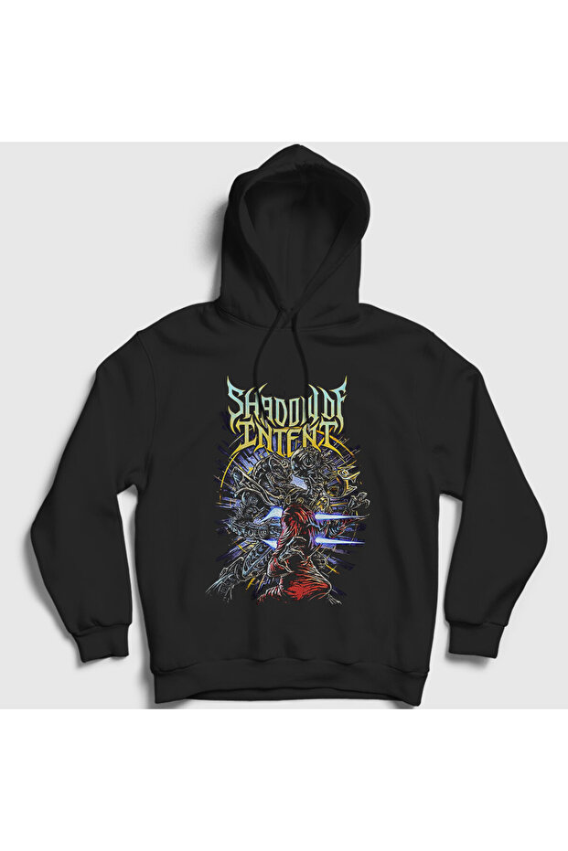 Unisex Black Kill Shadow of Intent Hooded Sweatshirt 592370Tt