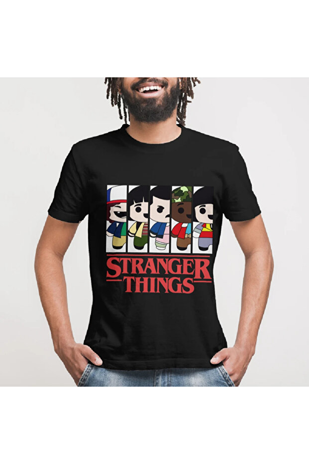 Ανδρικό μπλουζάκι Stranger Things Chibi - 5