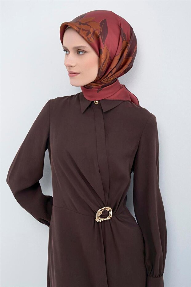 Pure Silk Twill Scarf 9509D 61