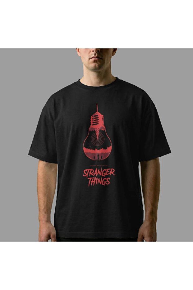 Μπλουζάκι Stranger Things Light oversized - 6