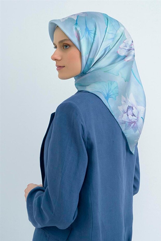 وشاح من الحرير الخالص 9505D 02