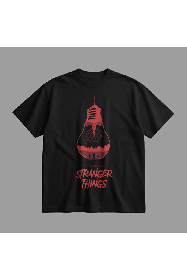 Μπλουζάκι Stranger Things Light oversized - 4
