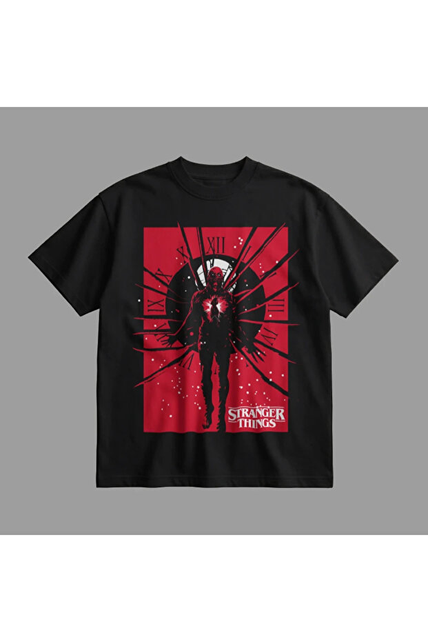 Vecna Stranger Things Oversize Tişört - 4