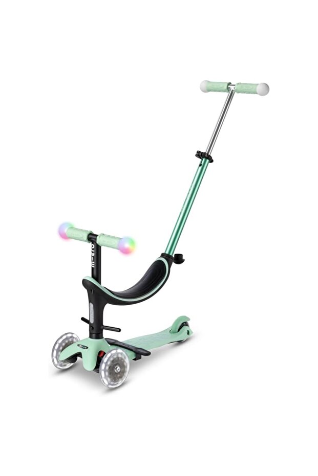 Scooters | Mini 2 Grow LED 4in1 Toddler's Trike | Handlebar Adjustable | Foldable | Ligh