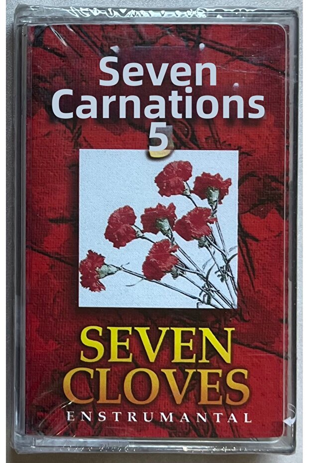 سبع كاسيتات جيلاتينية من نوع Seven Carnations 5 Enstrumental Zero
