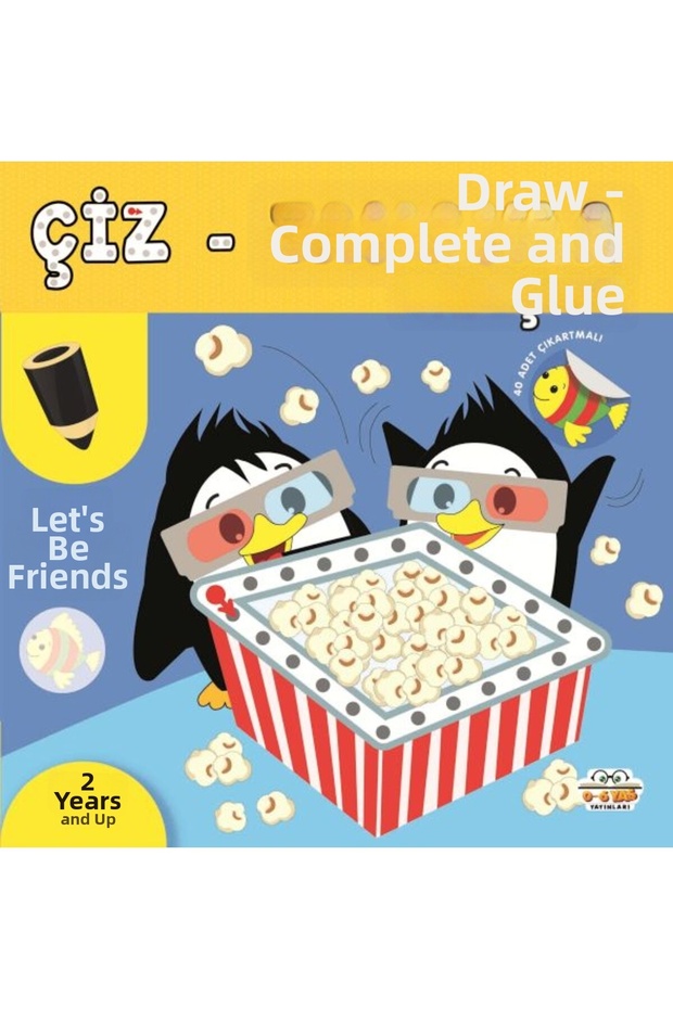 Draw-Fill-Paste Let's Be Friends